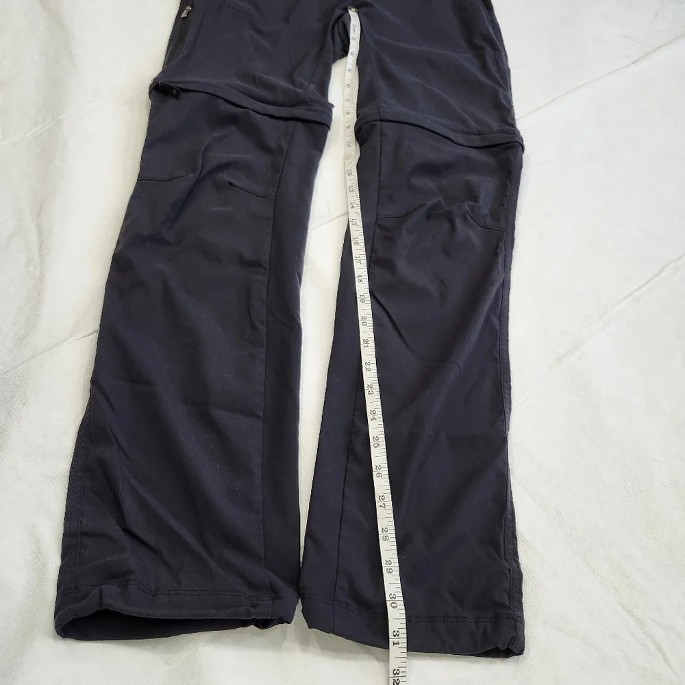 Columbia Size 4 Omnishield Black Convertible Pants - Picture 7 of 9